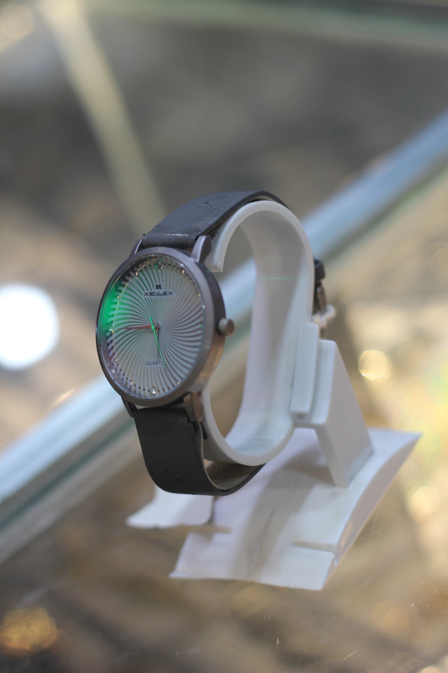 Alvixa Silver Vortex Watch