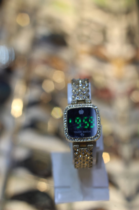 Alvixa Golden Noir Watch